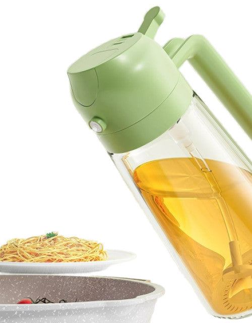 2-in-1 Large Capacity Multi-Function Glass Oil Pot