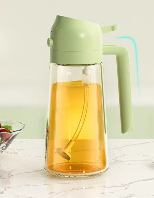 2-in-1 Large Capacity Multi-Function Glass Oil Pot